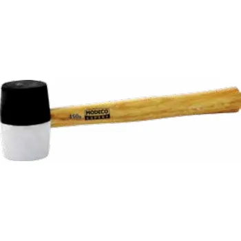 Kladivo Modeco gumové kladivo s dřevěnou rukojetí 450g (MN-31-216)