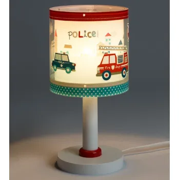 Dětské svítidlo Dalber 60611N - LED Dětská lampička POLICE 1xG4/4W/230V pestrobarevná
