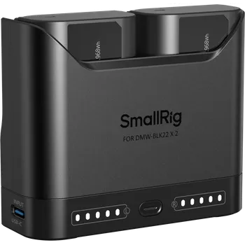 Příslušenství pro videokameru SmallRig 5487 Turbo Charging Kit for DMW-BLK22 Camera Batteries