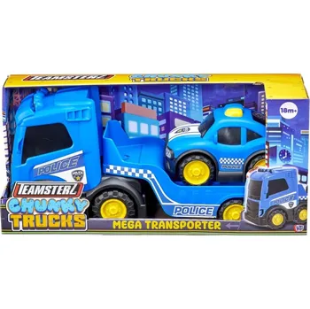 autíčko Teamsterz Policejní nákladní vůz a autíčko
