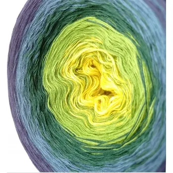 Příze Duhová příze YarnMellow Butterfly- 54. Tajemný les