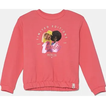 Chlapecká mikina Dětská bavlněná mikina United Colors of Benetton 3J68G10HI.P.Seasonal růžová 30X, vel. 110