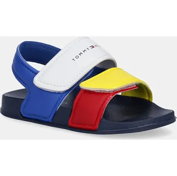 Dívčí sandály Dětské sandály Tommy Hilfiger žlutá barva, T1X2-33913 T1X2.33913.27.34 59A, EUR 28