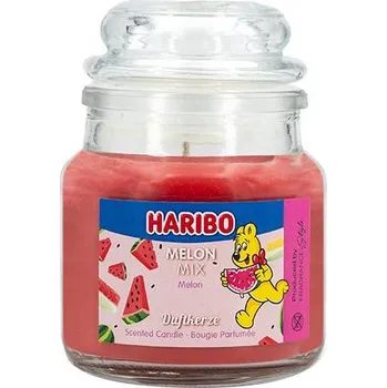 Svíčka Haribo svíčka malá Melon Mix, 85 g