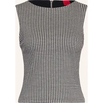 Hugo Dámský Top Darosetta, černá / bílá, 36