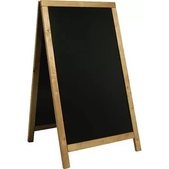 Dřevěná volně stojící tabule | CONTACTO 7695/123