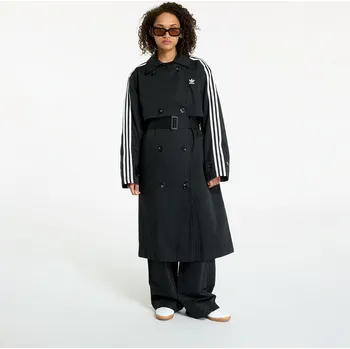 Dámský kabát Kabát adidas Tcoat Twill Black XS