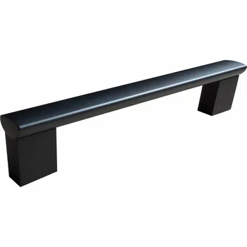 Nábytkové kování 770503 úchytka černá rozteč rozteč 160mm (Nábytková úchytka s roztečí 160 mm. Jednoduchý a funkční doplněk do interiéru.)
