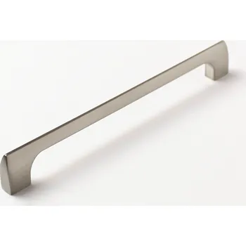 Nábytkové kování 770058 úchytka ADAM rozteč 192mm broušený nikl (Nábytková úchytka s roztečí 192 mm v povrchu broušený nikl. Praktický doplněk do interiéru.)