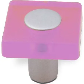 Nábytkové kování 12378 úchytka ANETA dětská 30x30 růžová (Nábytková úchytka ANETA. Jednoduchý a funkční doplněk do interiéru.)