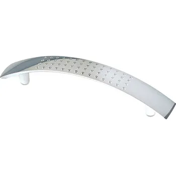 Nábytkové kování 91376 úchytka U005 rozteč 128mm chrom lesk (Nábytková úchytka U005 s roztečí 128 mm v povrchu chrom. Jednoduchý a funkční doplněk do interiéru.)