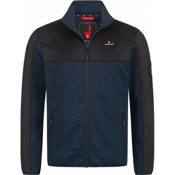 Pánská softshellová bunda Pánská softshellová bunda HOHENHORN NAURUN S Tmavě modrá, Černá