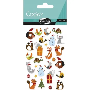 Vrták Nadýchané Samolepky Maildor 28 ks