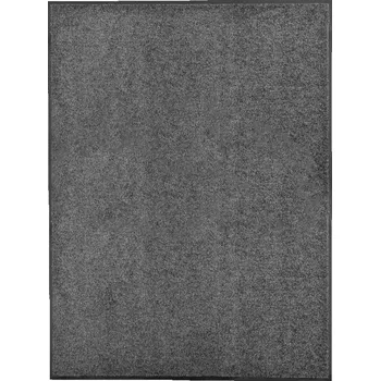 Rohožka Protiskluzová rohožka z polyamidu, antracitová, 120x90 cm, PVC