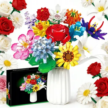 ostatní stavebnice Stavebnice – Kytice věčných květů 1064 dílků