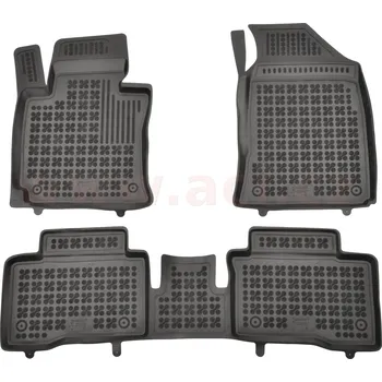 gumové koberečky černé s vyšším okrajem (i Grand, sada 3 ks)