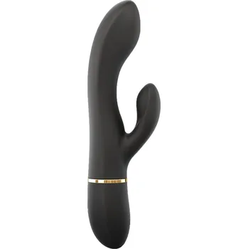 Vibrátor Marc Dorcel Glam Rabbit králičí vibrátor se stimulátorem klitorisu černý