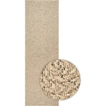 Koberec Koberec ZIZUR polypropylenový 80x200 cm přírodní vzor