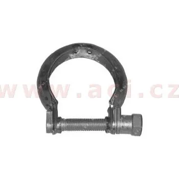 spona výfuku 68 mm, 1 šroub /Citroen, Peugeot/