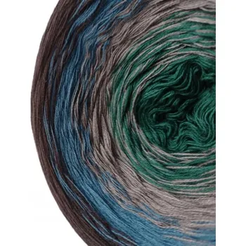 Galanterie YarnMellow Duhová příze Butterfly 23 - Šerosvit