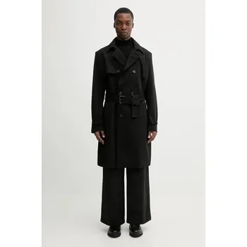 Dámský kabát Kabát HUGO Maluks2511 50554383 černá 99X, vel. 56