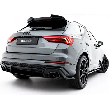 Karosérie Street Pro Zadní difuzor Audi RSQ3 Sportback / SUV F3 (černá-červená)