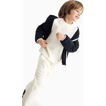 Dětské tepláky Emporio Armani EB000354.AF13455 béžová 01X, vel. 142