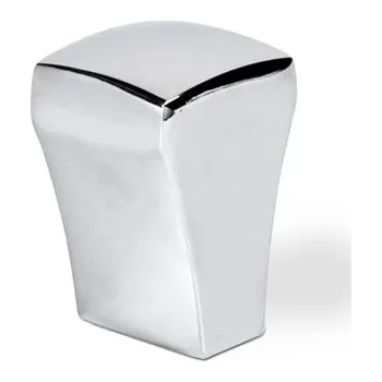 Nábytkové kování 14194 knopka 16x16 chrom lesklý (Nábytková knopka 16 v povrchu chrom lesklý. Vhodné řešení pro nábytek v interiéru.)