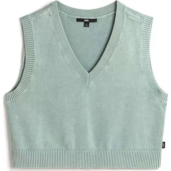 Dámská mikina svetr dámský VANS SYD SWEATER VEST GRAY MIST - XS