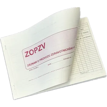 Tiskopis DITIS Záznam o provozu zdravotnického vozidla (blok)
