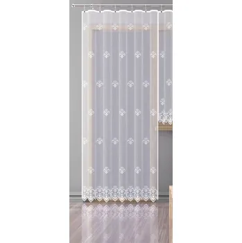 Záclona Forbyt Elisa dveře bílá 180 x 250 cm