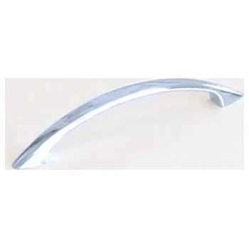 Nábytkové kování 81006 úchytka kov rozteč 96mm stříbrná (Nábytková úchytka s roztečí 96 mm. Praktický doplněk do interiéru.)