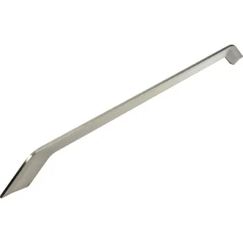 Nábytkové kování 12011 úchytka LUXOR rozteč 352mm broušený nikl (Nábytková úchytka LUXOR s roztečí 352 mm v povrchu broušený nikl. Jednoduchý a funkční doplněk do interiéru.)