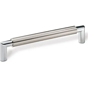 Nábytkové kování 14144 úchytka OTKA 160 rozteč 160mm nikl br. chrom (Nábytková úchytka OTKA s roztečí 160 mm v povrchu chrom. Vhodné řešení pro nábytek v interiéru.)