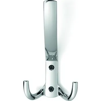 Věšák 44083 věšák chrom lesklý (Nástěnný věšák v povrchu chrom lesklý. Vhodné řešení pro nábytek v interiéru.)