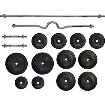 podložka na cvičení FitnessLine Činkový set Premium 75 kg