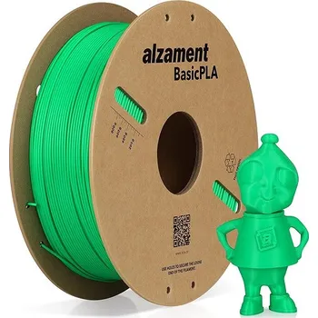 3D tisk Alzament PLA Basic 1 kg Green
