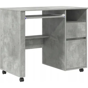 Psací stůl Obdélníkový psací stůl VidaXL 91 x 50 x 77 cm šedý