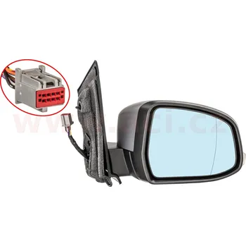 Auto zrcátko Vnější zpětné zrcátko VAN WEZEL 1866828