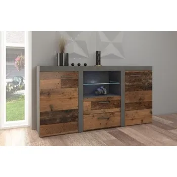 Komoda Komoda RUMBA Old style Šedá - matera