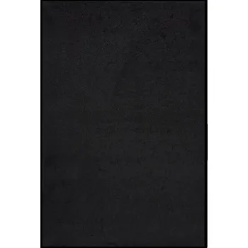 Rohožka Vstupní rohožka velurová protiskluzová, černá, 80 x 120 cm, 100% polypropylen (PP) zkroucený,