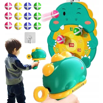 Hra šipky střelba na cíl pistole kuličky suchý zip terč