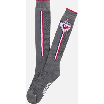 Pánské oblečení Rossignol STRATO-HEATHER GREY-ponožky - 00L