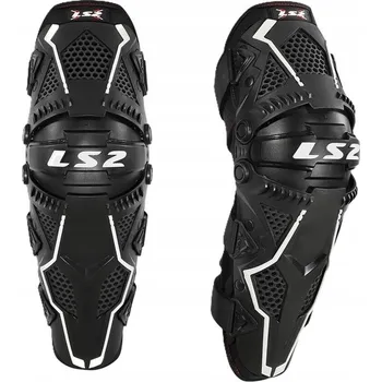 Chránič kolene Chrániče kolen LS2 Fortress - černé