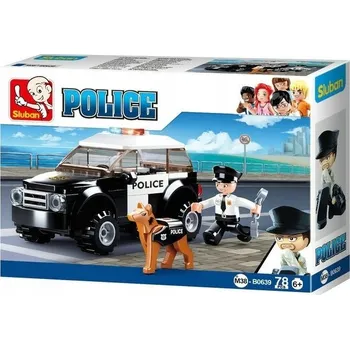 ostatní stavebnice Stavebnice Sluban Police M38-B0639 Police 78 ks