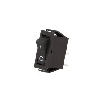 vypínač ROCKER SPST pol 2 OFF-ON 15A/250VAC černá není 35mΩ -30÷80°C