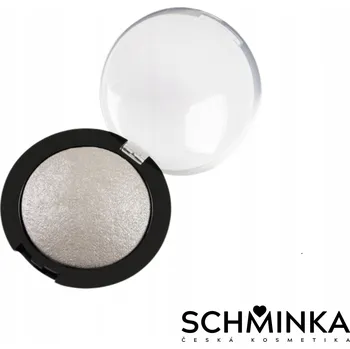 Přípravek na oči Jednotlivé třpytivé oční stíny bílé 3,5 g