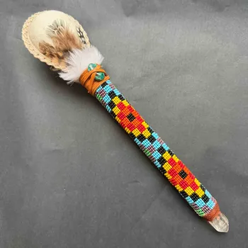 Maraca - chřestidlo Shipibo Visiones - Folias