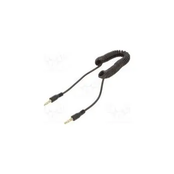 Kabel Jack 3,5mm 3pin vidlice x2,z obou stran Povrch zlacený