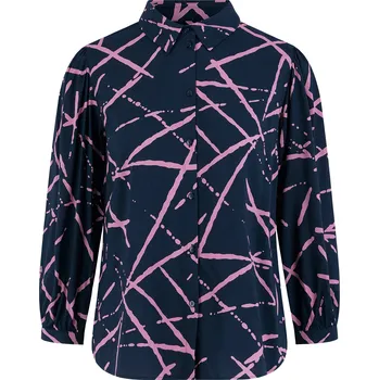 Dámská halenka 633845 - Tchibo - Košilová halenka - pro ženy - vel. 34 - barva: modrá